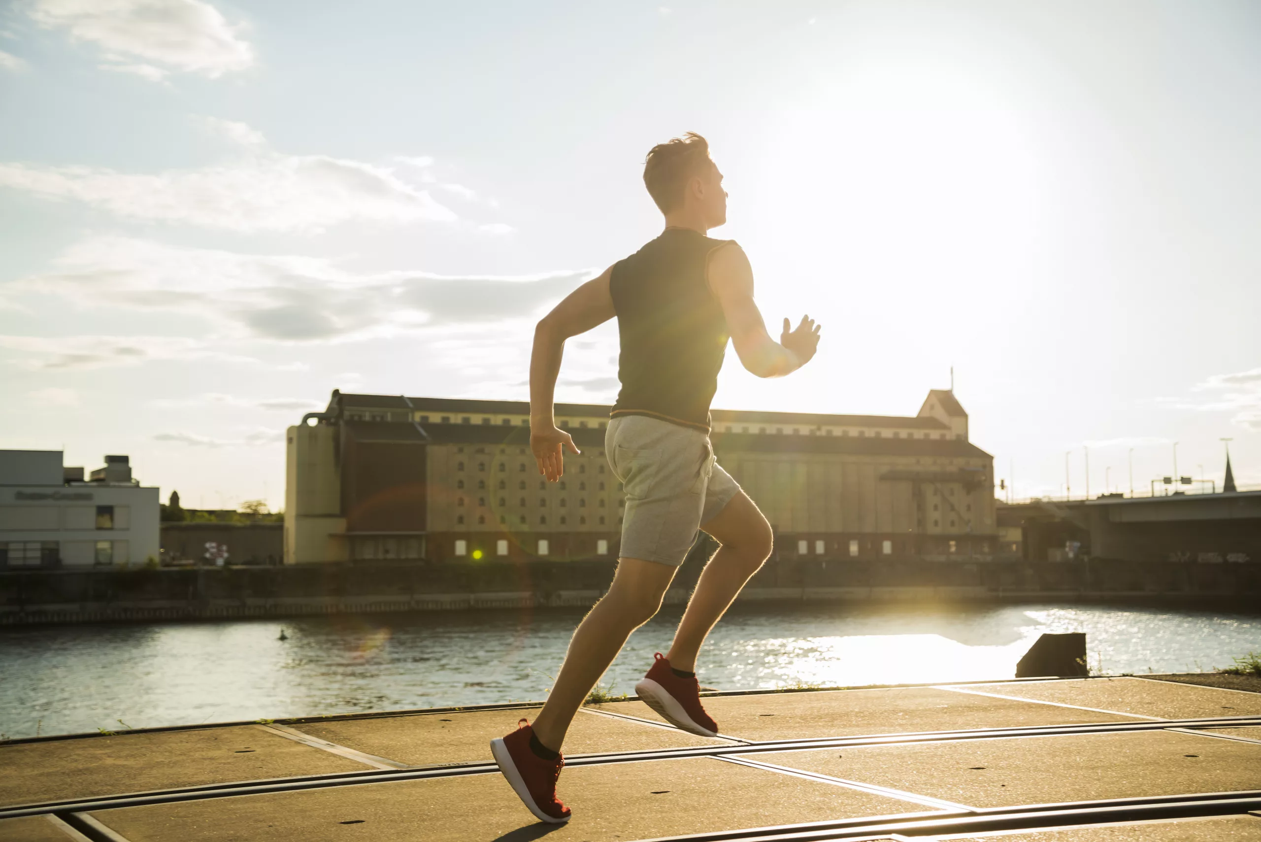 running on pavement to improve running time